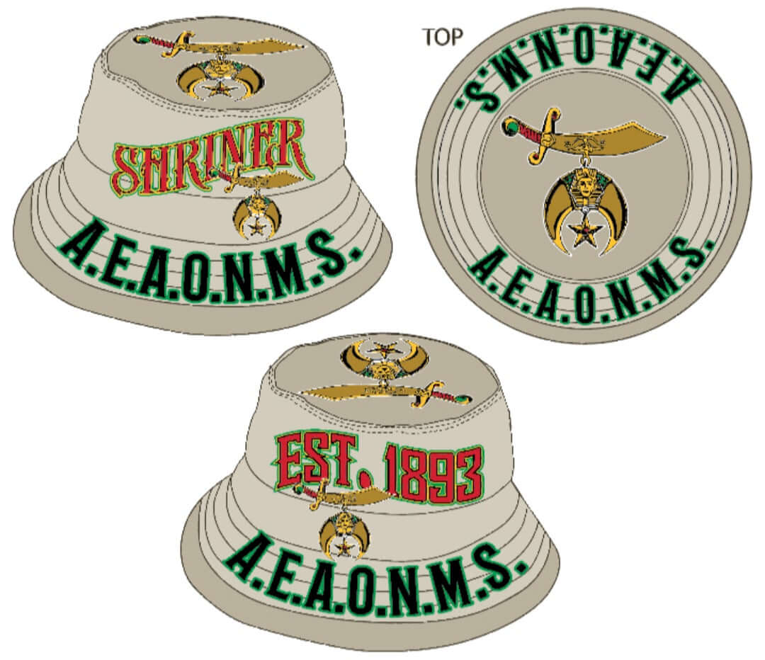 Reversible Khaki Bucket Hat
